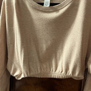 L*Space Cropped sweater. Size S